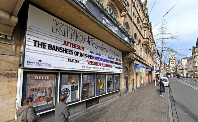 Das Kino im Friedrichsbau wird geschlo...schaftlichen Erwgungen die Reileine.  | Foto: Thomas Kunz