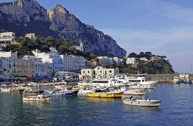 Auch ein Tagesausflug auf die Insel Capri ist geplant.   | Foto: Gerhard Walser