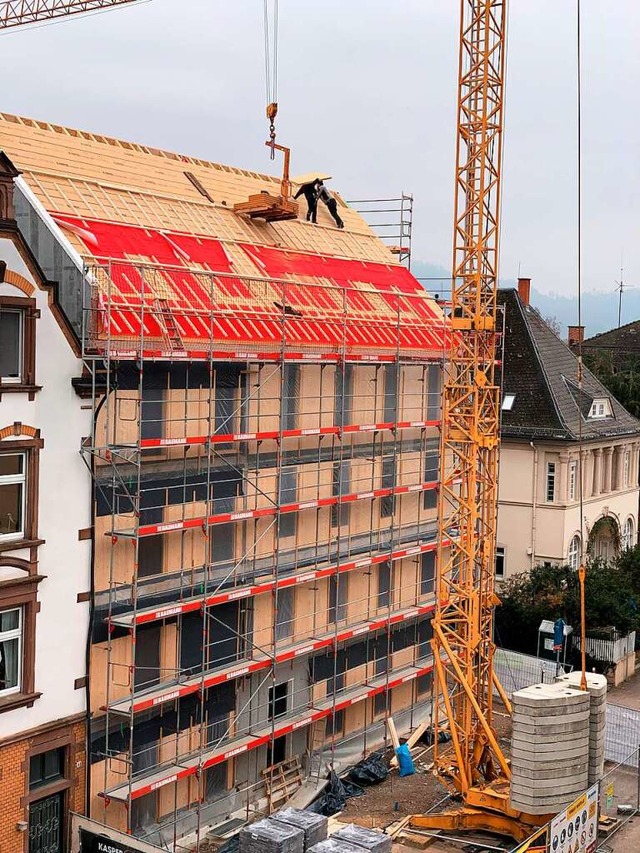Noch wird gebaut in der Ortenau, wie h...rbe und im Handwerk war schon rosiger.  | Foto: Helmut Seller