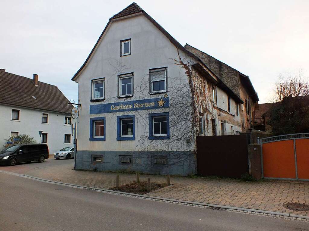 Mrz: Das Gasthaus Sternen in Grafenhausen wird abgerissen.