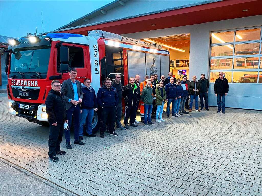 Mrz: Die Freiwillige Feuerwehr bekommt ein neues Lschgruppenfahrzeug.