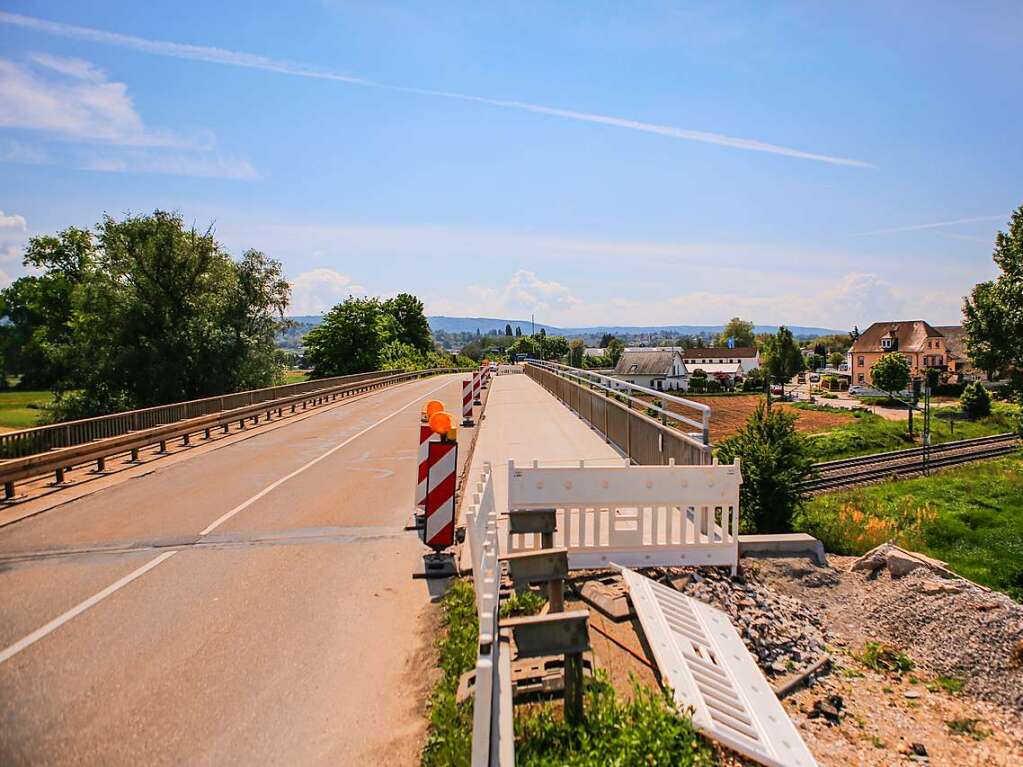 Mehr Sicherheit fr Radfahrer bringt ein neuer Rad- und Fuweg zwischen Kippenheim und Kippenheimweiler. 