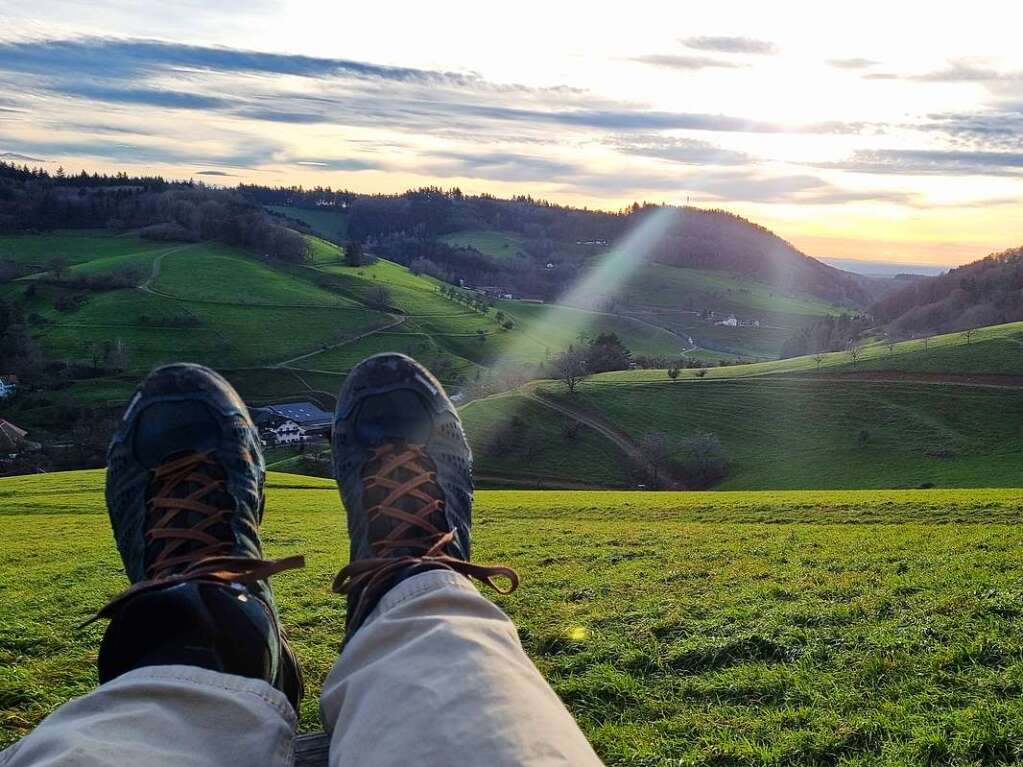 <Soloanlauf>Einfach mal die Seele</Soloanlauf> baumeln lassen, das knnte ein guter Vorsatz fr das beginnende neue Jahr sein. BZ-Leser Gerhard Lange aus Mundingen hat es bei einem Nachmittagsspaziergang in Freiamt schon einmal ausprobiert.