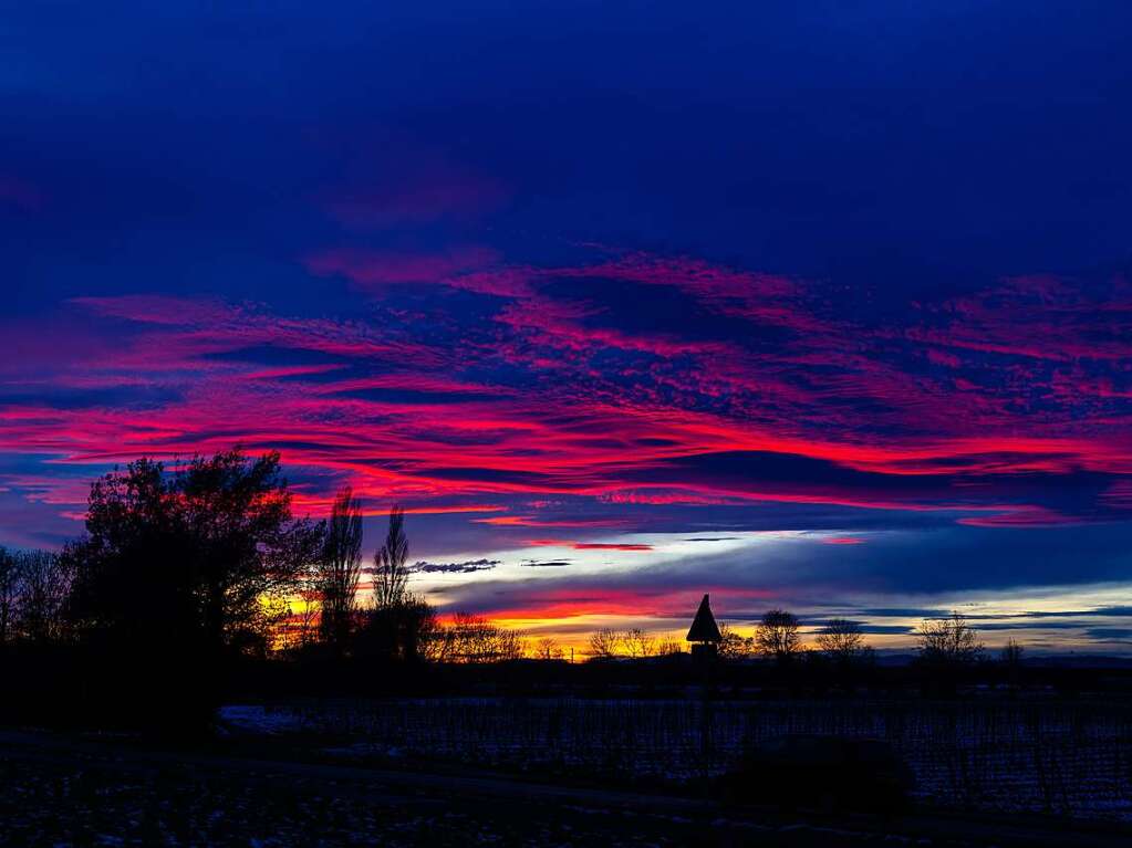 Fast wie Wellen sehen diese Wolken aus, die Wulbrand Jahnke in Denzlingen fotografiert hat.