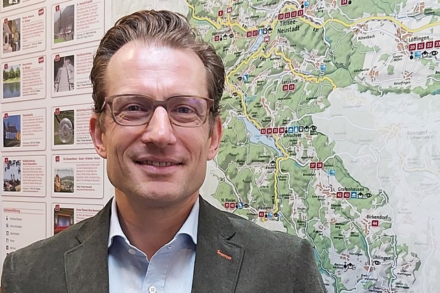 Patrick Schreib ist der neue Geschftsfhrer der Hochschwarzwald Tourismus GmbH.  | Foto: Peter Stellmach