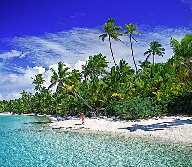 Die verunglckte Mutter verbrachte ihr...er auf den paradiesischen Cook-Inseln.  | Foto: DB Ehlers