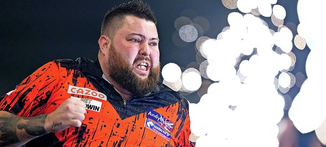 &#8222;Das Gefhl, das ich direkt nach...neue Darts-Weltmeister nach dem Spiel.  | Foto: Zac Goodwin (dpa)