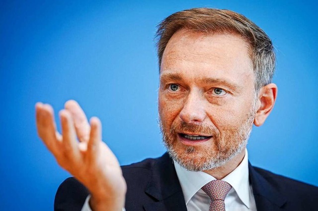 Christian Lindner: Die CDU Baden-Wrtt...hngsel der Kretschmann-Grnen&#8220;.  | Foto: Kay Nietfeld (dpa)