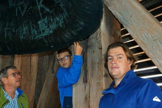 Scherbe von berühmter Glocke in Bad Säckingen findet nach 80 Jahren ihren Platz