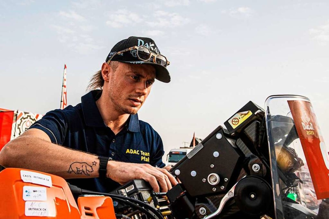 Mike Wiedemann aus Kiechlinsbergen steigt aus der Rallye Dakar aus