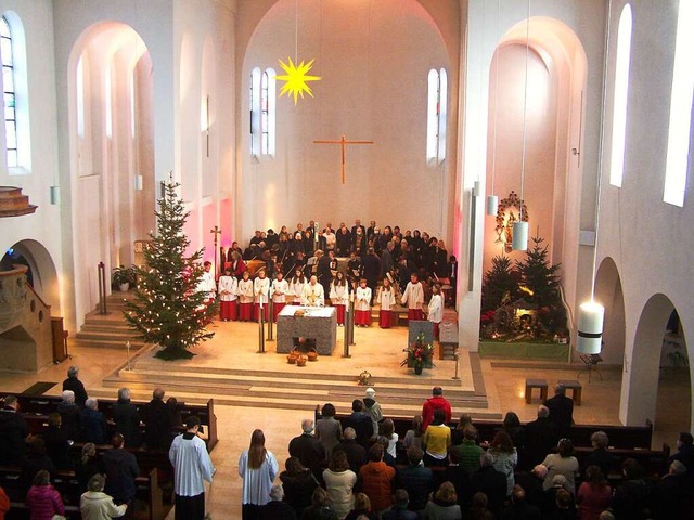 Der Abschiedsgottesdienst in St. Urban   | Foto: Hans Sigmund