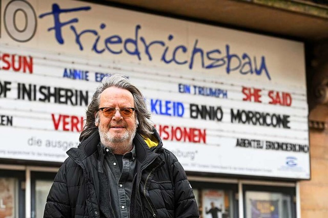 Michael Wiedemann sieht sich nicht als...t aber wie angegossen in die Filmwelt.  | Foto: Thomas Kunz