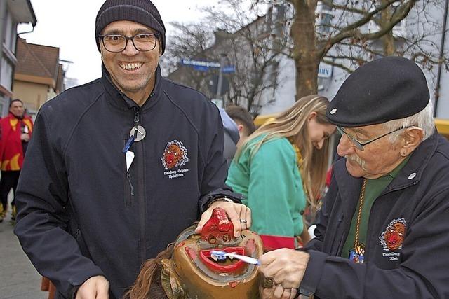 In Rheinfelden wurde das Hs angezogen und die Larve abgestaubt