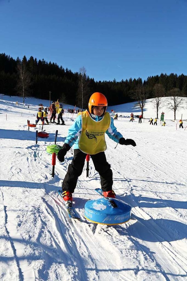 Lang, lang ist&#8217;s her: Kids on Snow, eine Aktion fr die Jngsten.  | Foto: privat