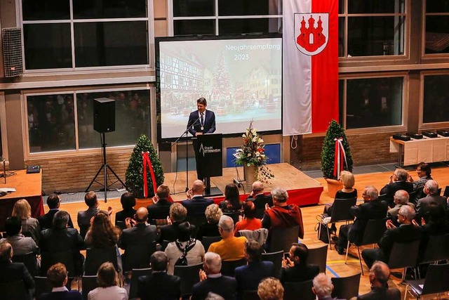 Der Ettenheimer Neujahrsempfang  | Foto: Adrian Hofmann