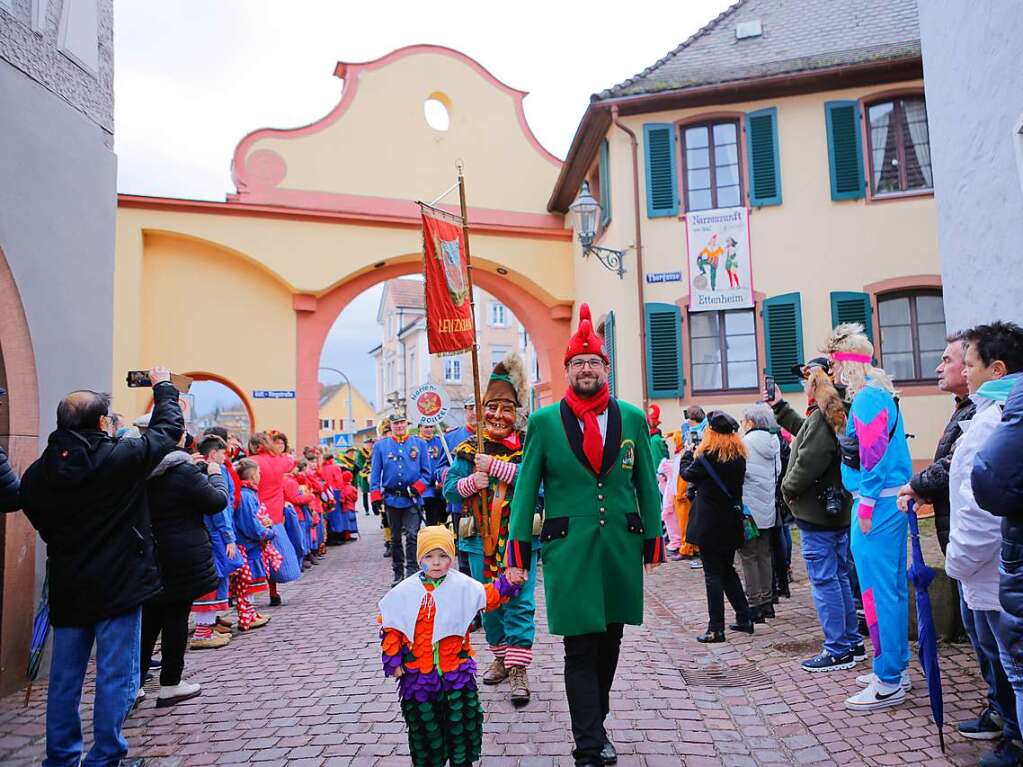 In Ettenheim haben sich Hs- und Kleidlestrger aus ganz Baden-Wrttemberg getroffen.