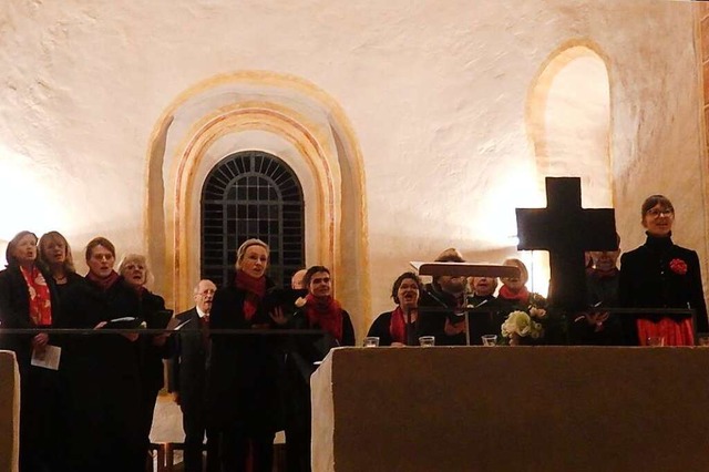 Tolle Stimmen, tolle Stimmung: Die Sch...r ehemaligen Klosterkirche St. Cyriak.  | Foto: Bianca Flier
