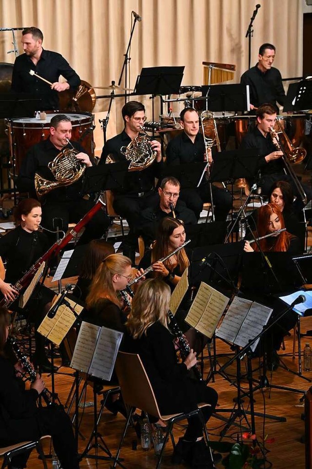 Der Musikverein Oberschopfheim  | Foto: Wolfgang Knstle