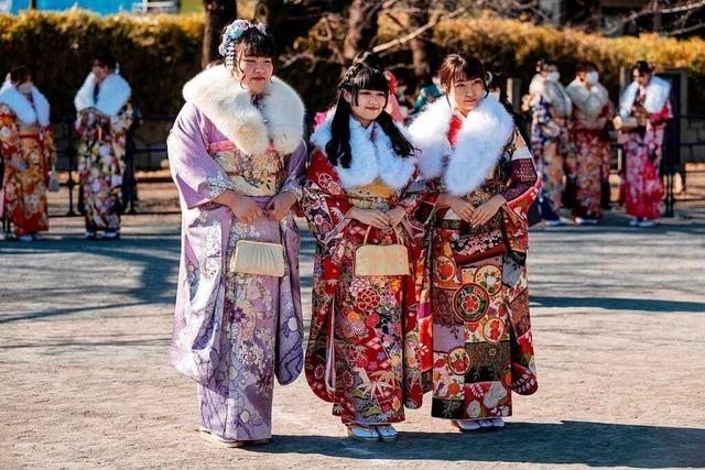 Fotos: So farbenfroh feiert Japan seine Volljhrigen