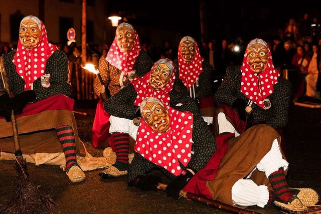 Die Burghexen feiern in diesem Jahr ih...effen am 28./29. Januar in Waldkirch.   | Foto: Gabriele Zahn