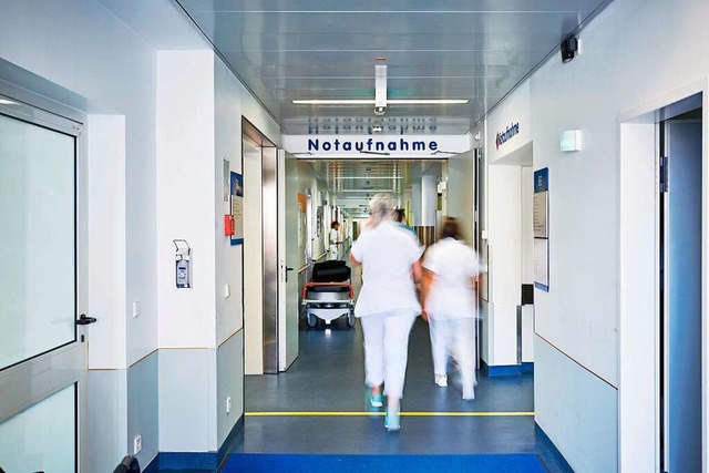 Die Notaufnahme im Klinikum Hochrhein ...t in einer Aufnahme aus dem Jahr 2020.  | Foto: privat,Klinikum Hochrhein GmbH