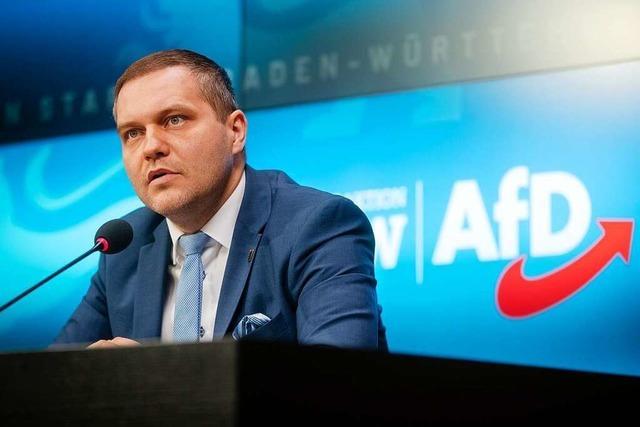 Anton Baron führt künftig die AfD-Fraktion im Landtag