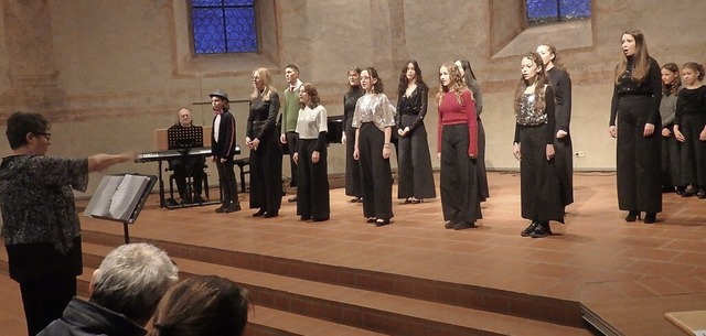 &#8222;Power of Singers&#8220;, das En...lsolisten sangen in der Martinskirche.  | Foto: Bianca Flier