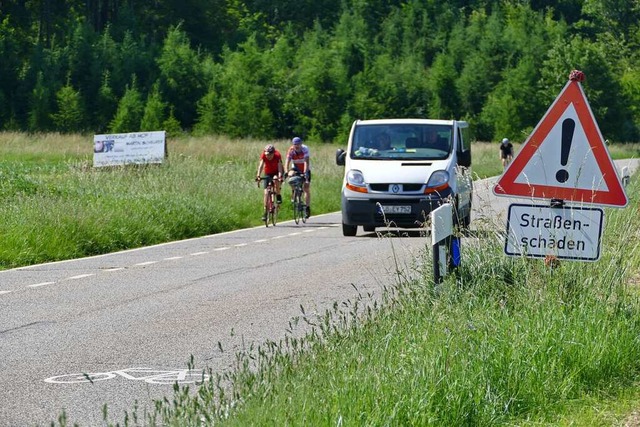 Beispiel Feuerbachtal: Zwischen Egring...he Markierungen nur innerorts erlaubt.  | Foto: Victoria Langelott