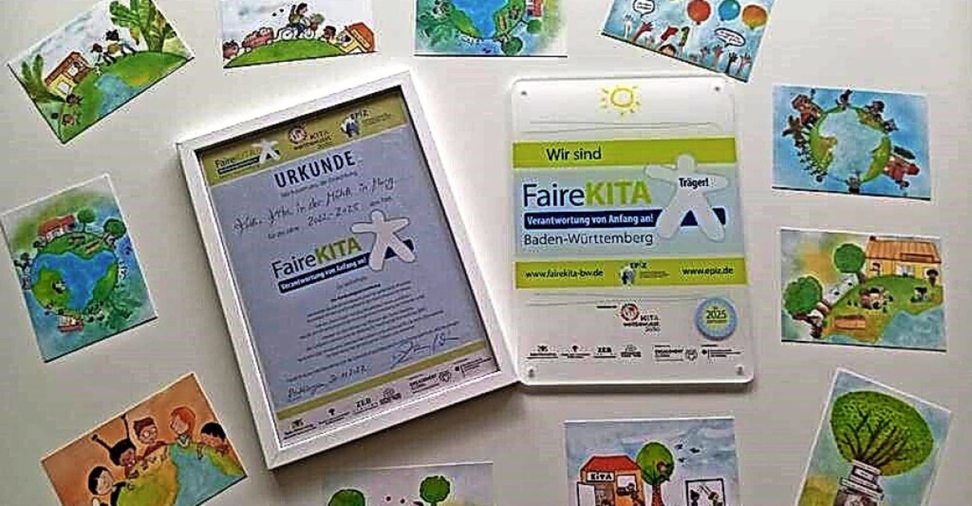 Die Murger Kindertagessttte ist um ei...n Informationszentrums in Reutlingen.   | Foto: Kita Murg