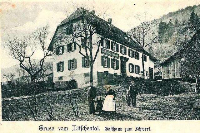 Fotos: Historische Ansichtskarten des Gasthauses Schwert in Seelbach