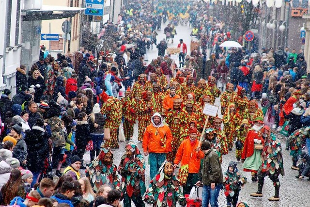 Umzug in Lahr im Jahr 2019  | Foto: Heidi Fel