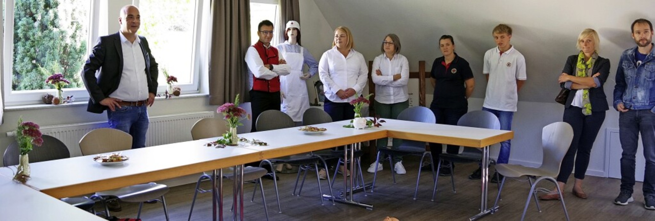 Der DRK-Raum im Dachgeschoss der Alten...n den Rumen zu einem Wasserschaden.    | Foto: Beate Zehnle-Lehmann