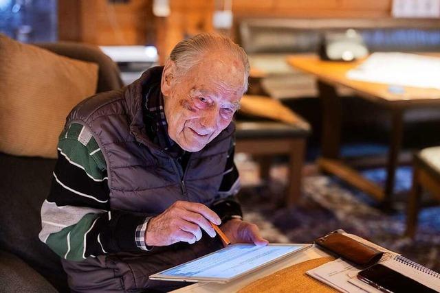 Dieser Mann ist 100 Jahre alt – und er bloggt mit seinem iPad