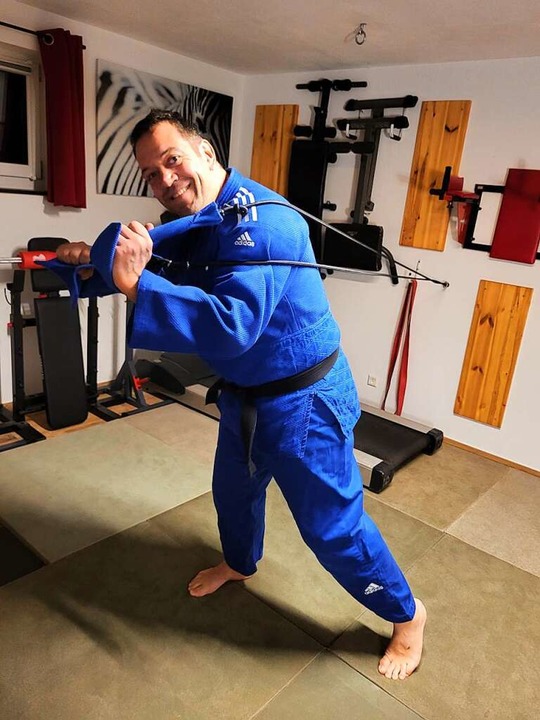 Auch wenn Judoka Martin Röttinger viel...hauptsächlich auf Geschicklichkeit an.  | Foto: Jacqueline Grundig
