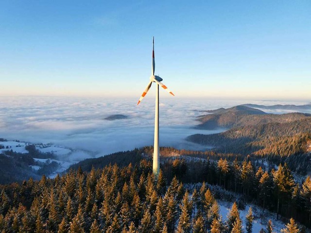 Aktuell sind bis zu vier Windrder im Gesprch (Symbolbild).  | Foto: Volker Jung