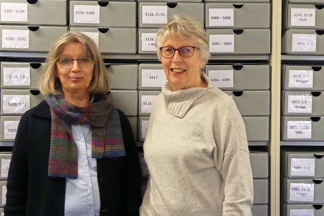 Theresia Wunderlich und Marlene Kayen (v. links).  | Foto: Sylvia-Karina Jahn
