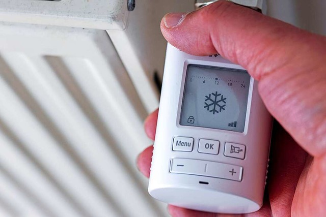 Nicht nur ber ein Thermostat lsst sich Energie sparen.  | Foto: Jens Bttner (dpa)