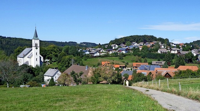 Blick auf die Gemeinde Rickenbach  | Foto: Wolfgang Adam