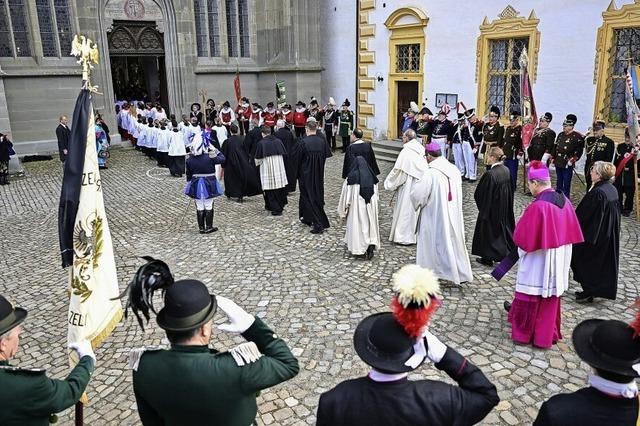 Abschied von Max Markgraf von Baden