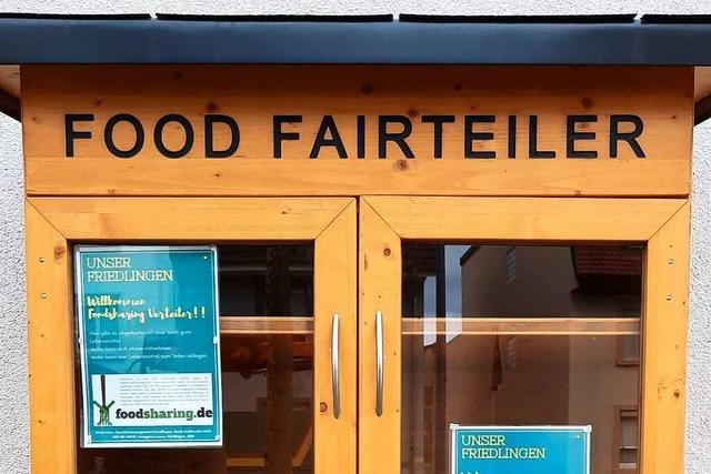 In Weil-Friedlingen gibt es einen Foodsharing-Fairteiler