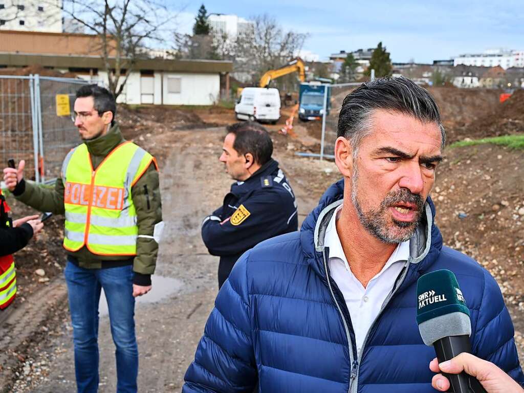 Thorsten Hammer, Leiter des Einsatzstabs Katastrophenschutz an der Uniklinik.