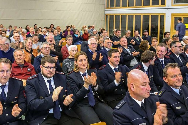 Der Neujahrsempfang der Gemeinde Kappel-Grafenhausen war gut besucht.  | Foto: Sandra Decoux