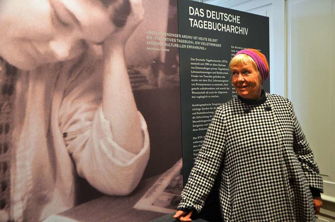 Die Grnderin des Emmendinger Archivs: Frauke von Troschke  | Foto: Gerhard Walser