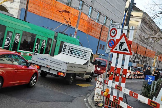 In koordinierten Bauprozessen erweiter... Versorgungsinfrastruktur und Straen.  | Foto: Daniel Gramespacher