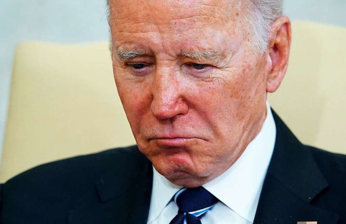 Joe Biden muss sich ähnliche Vorwürfe ...schmeckt dem US-Präsidenten gar nicht.  | Foto: MANDEL NGAN (AFP)