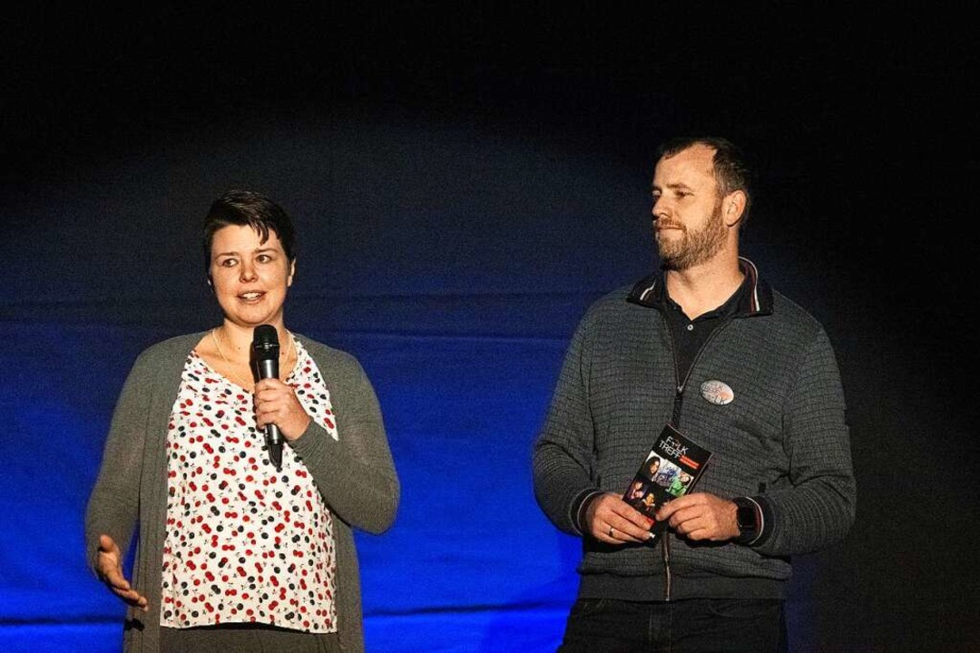 Zweier-Vorstand Anna Schwenninger und Jrgen Friedrich  | Foto: Wolfgang Scheu