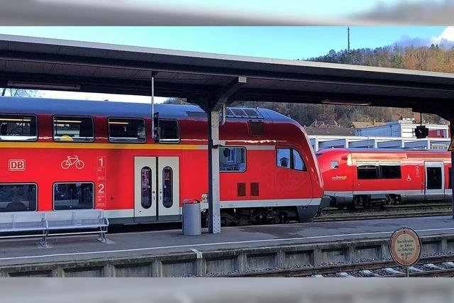 Der Zugverkehr am Hochrhein luft vorerst wieder normal
