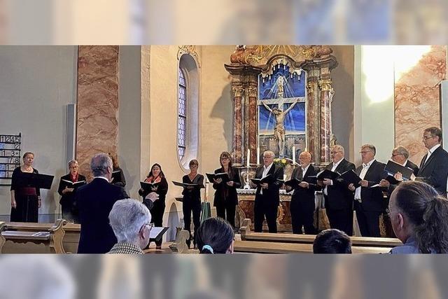 Der Kammerchor Ettenheim gibt zwei Konzerte in der Region