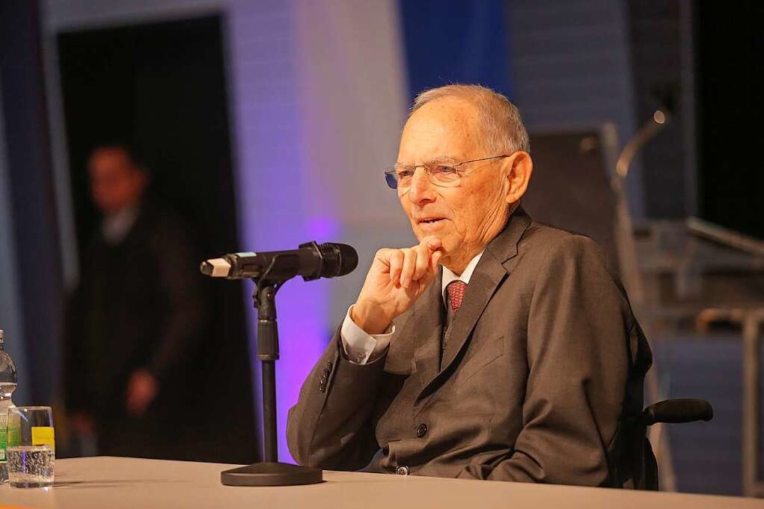 Wolfgang Schuble  | Foto: Adrian Hofmann