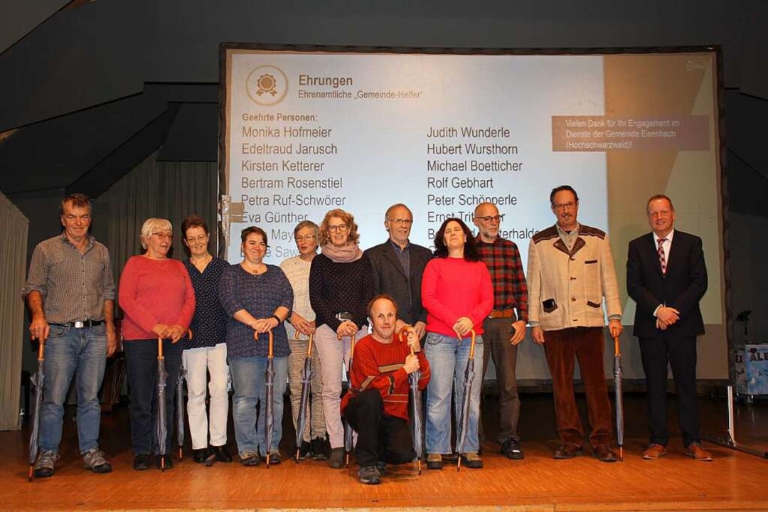 Eisenbach ehrt beim Neujahrsempfang das Ehrenamt Eisenbach (Hochschw